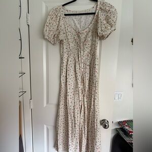DOEN Floral Cream Dress
